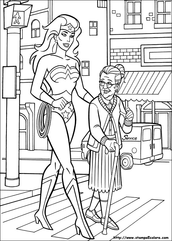 Disegni Wonder Woman