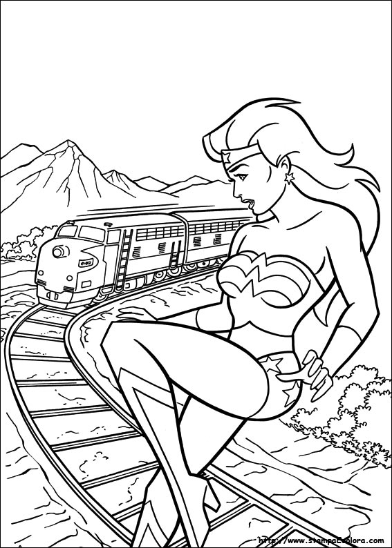 Disegni Wonder Woman