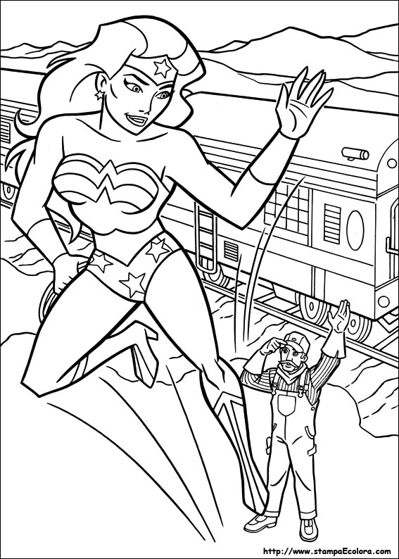 Disegni Wonder Woman