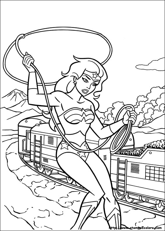 Disegni Wonder Woman