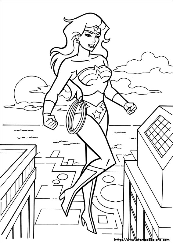 Disegni Wonder Woman