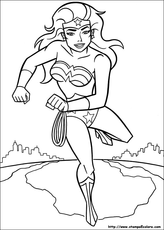 Disegni Wonder Woman