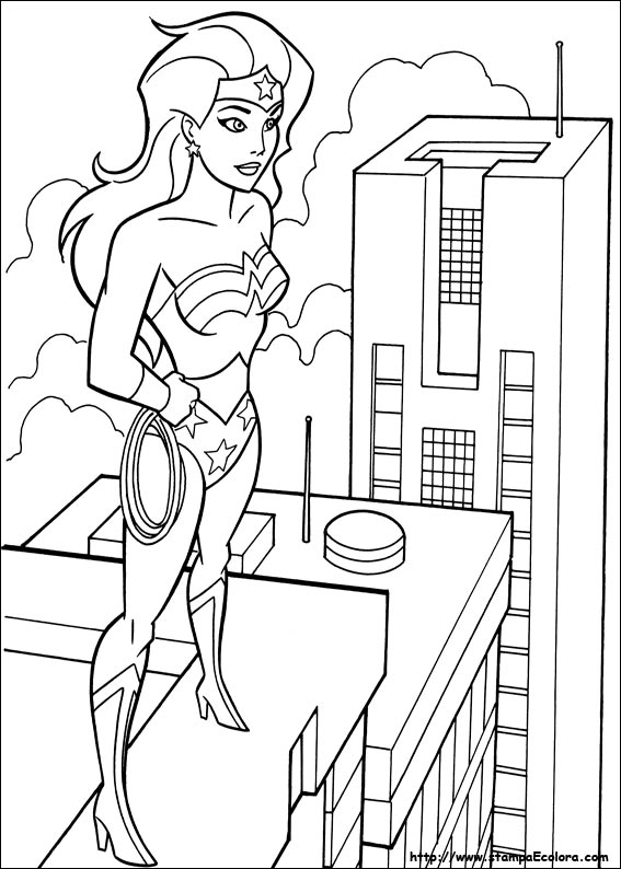 Disegni Wonder Woman