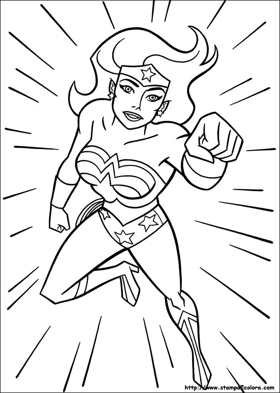 Disegni Wonder Woman