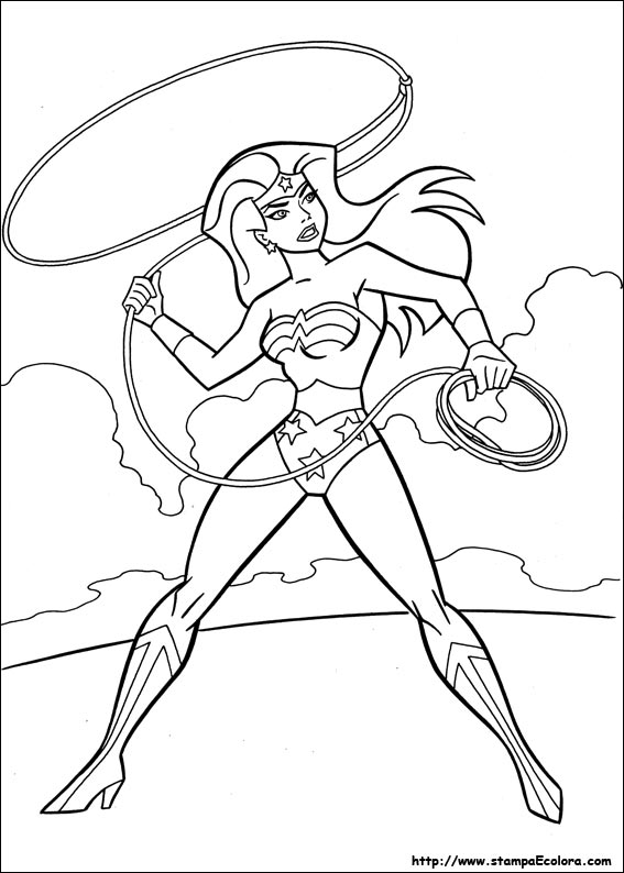 Disegni Wonder Woman