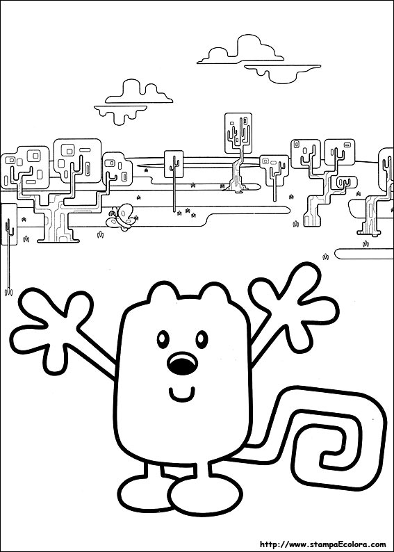 Disegni Wow Wow Wubbzy