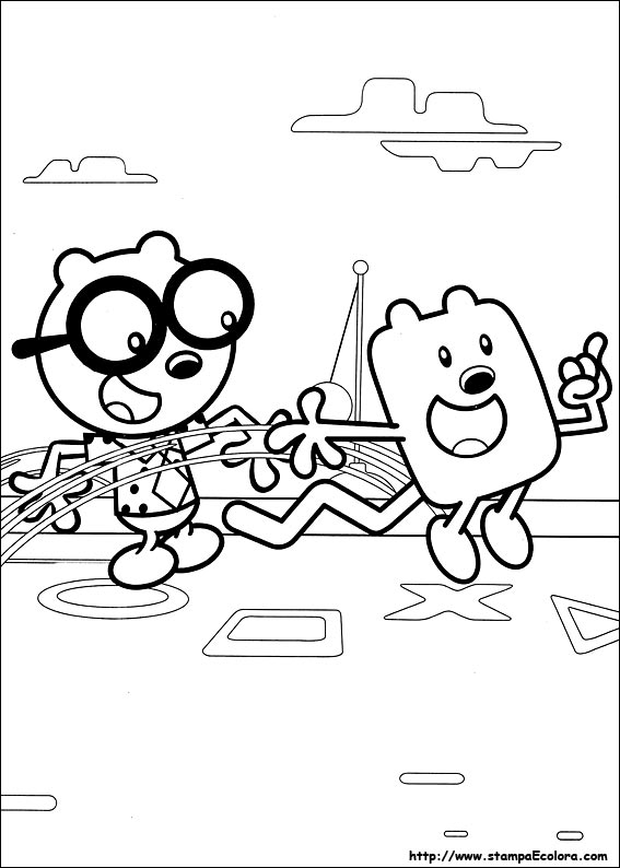 Disegni Wow Wow Wubbzy