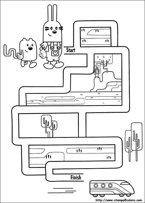 Disegni Wow Wow Wubbzy