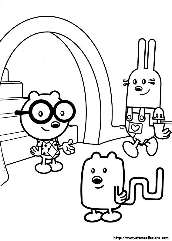 Disegni Wow Wow Wubbzy