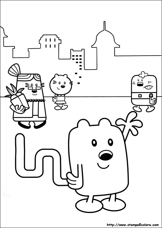 Disegni Wow Wow Wubbzy