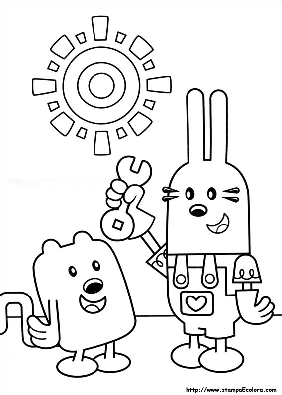 Disegni Wow Wow Wubbzy