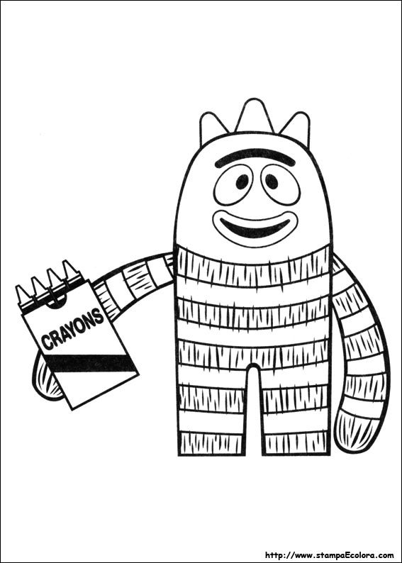 Disegni Yo Gabba Gabba!