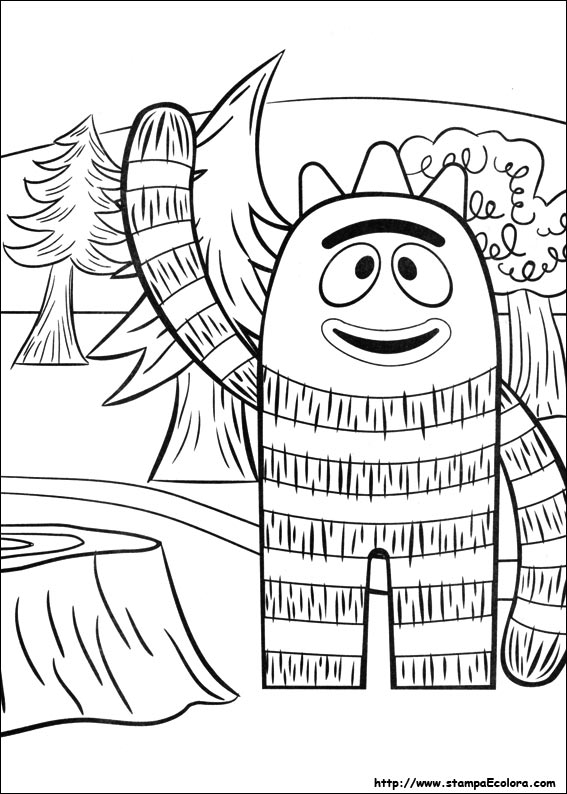 Disegni Yo Gabba Gabba!