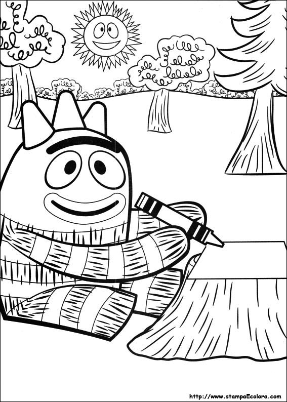 Disegni Yo Gabba Gabba!