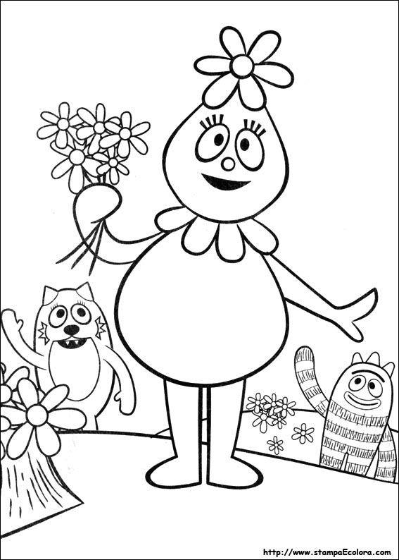 Disegni Yo Gabba Gabba!