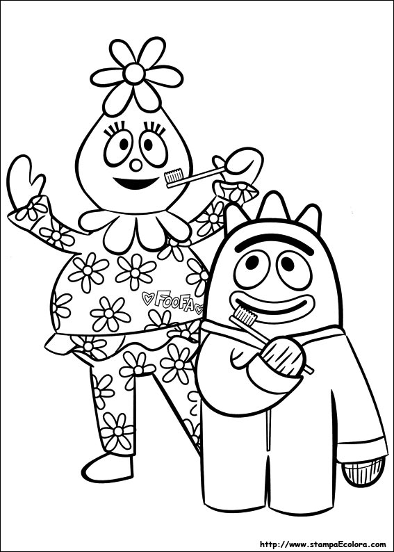 Disegni Yo Gabba Gabba!