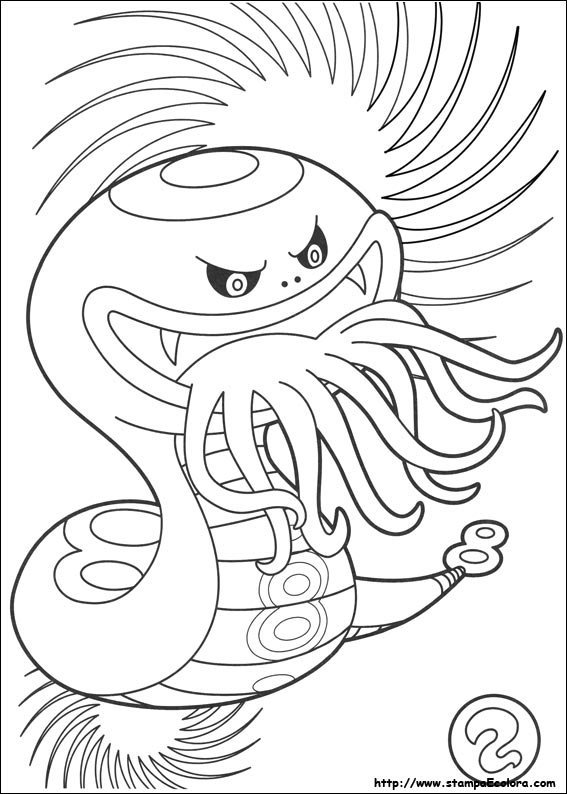 Coloriage Yokai Watch 2