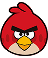 Angry Birds da colorare