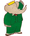 Babar da colorare