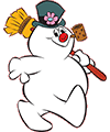 Frosty il pupazzo di neve da colorare