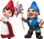 Disegni di Gnomeo e Giulietta