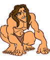 Tarzan da colorare
