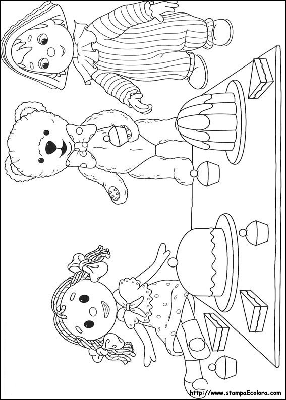 Disegni Andy Pandy