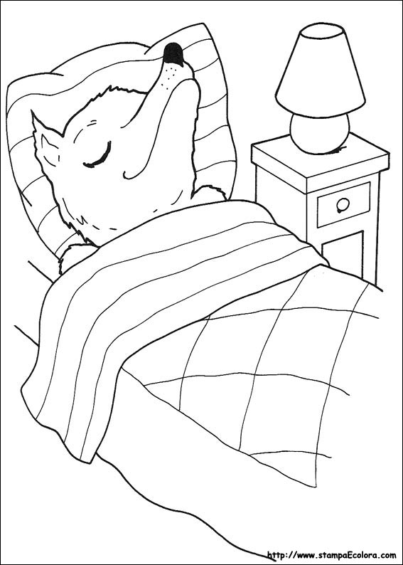 Disegni Cappuccetto Rosso