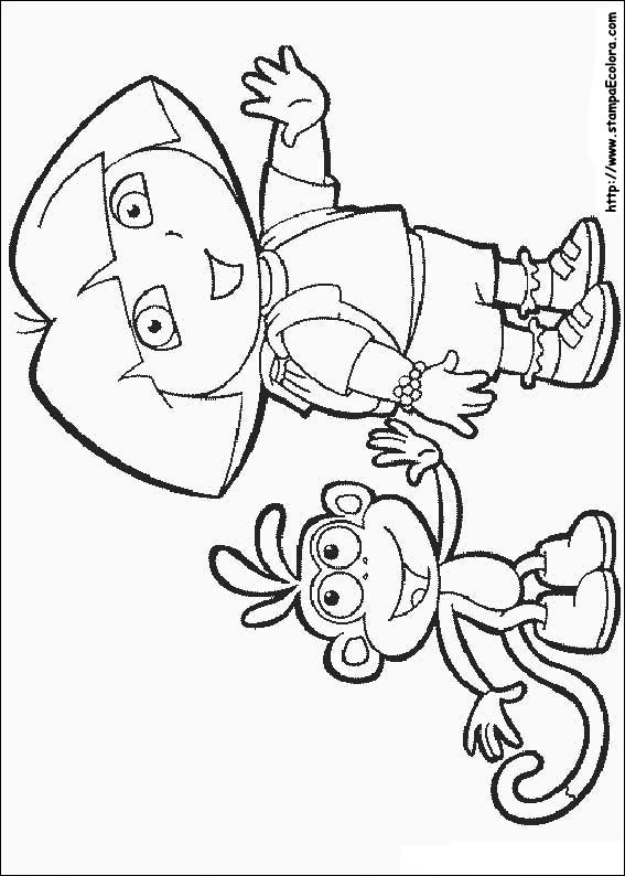 Disegni Dora Esploratrice