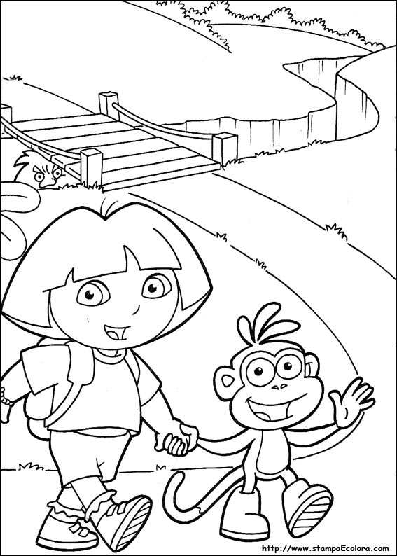 Disegni Dora Esploratrice