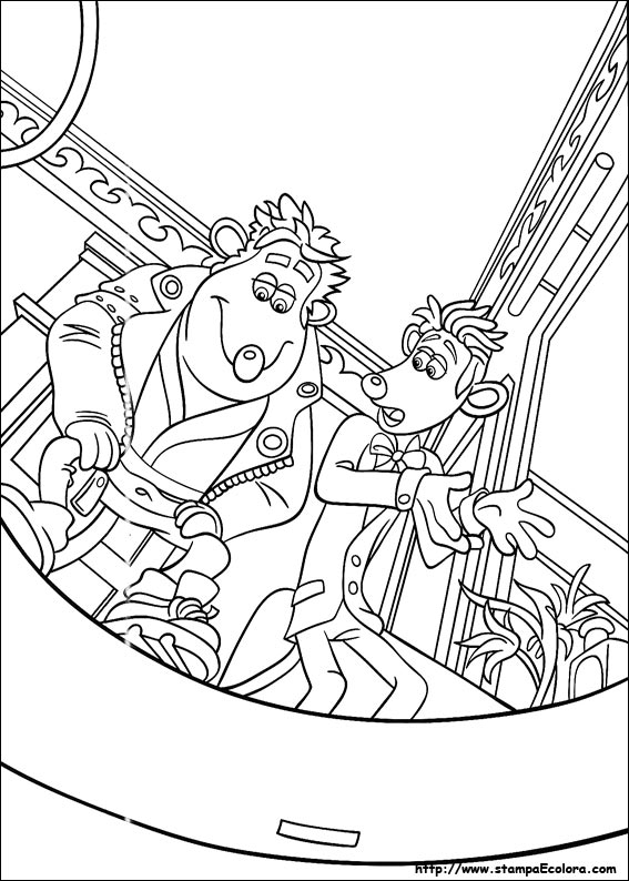 Disegni Giù per il tubo