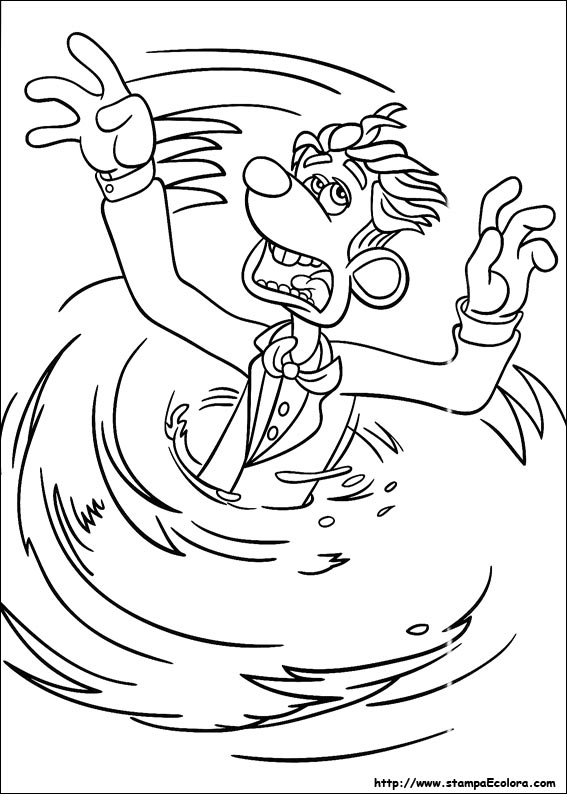 Disegni Giù per il tubo