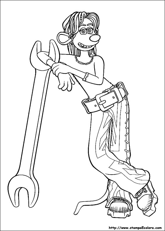 Disegni Giù per il tubo
