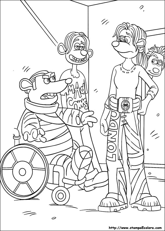 Disegni Giù per il tubo