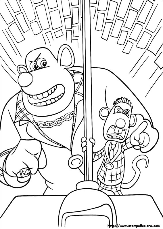 Disegni Giù per il tubo