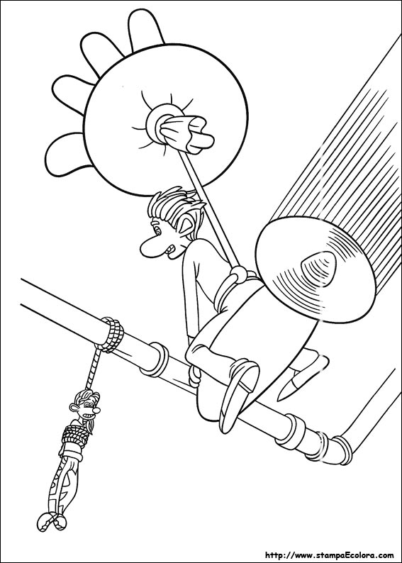 Disegni Giù per il tubo
