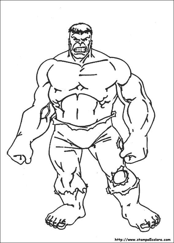 Disegni Hulk