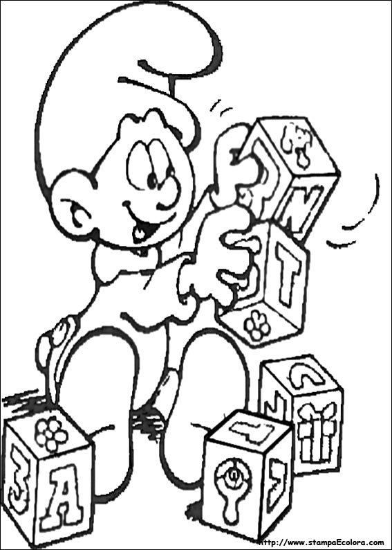 Disegni I Puffi