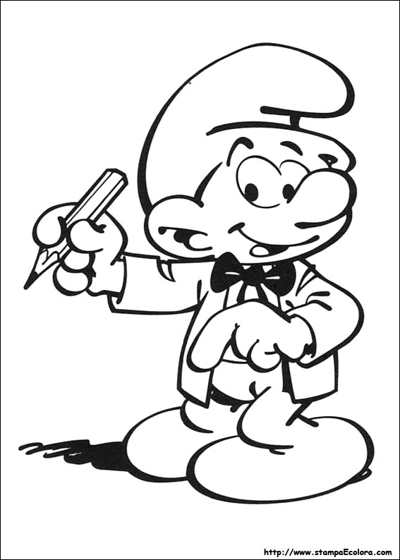Disegni I Puffi