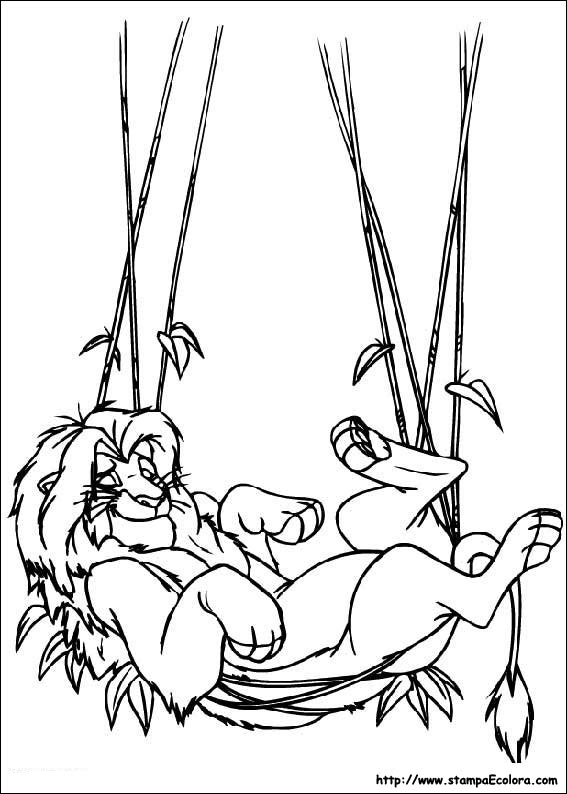 Disegni Il Re Leone