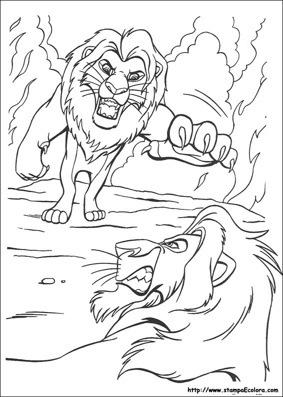 Disegni Il Re Leone