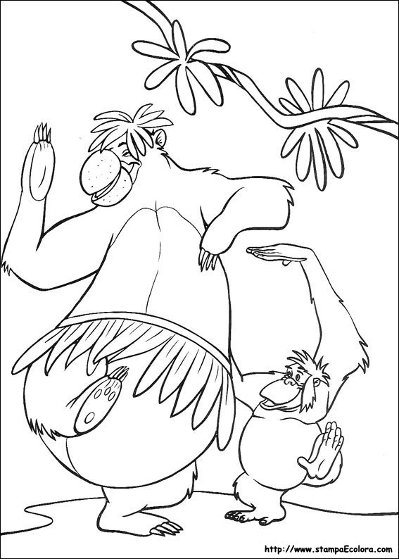 Disegni Il libro della giungla