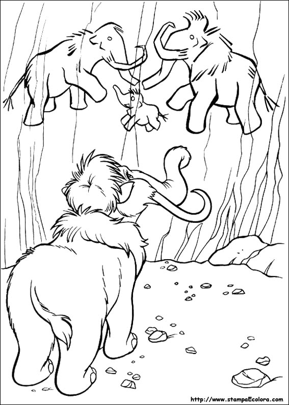 Disegni L'era glaciale