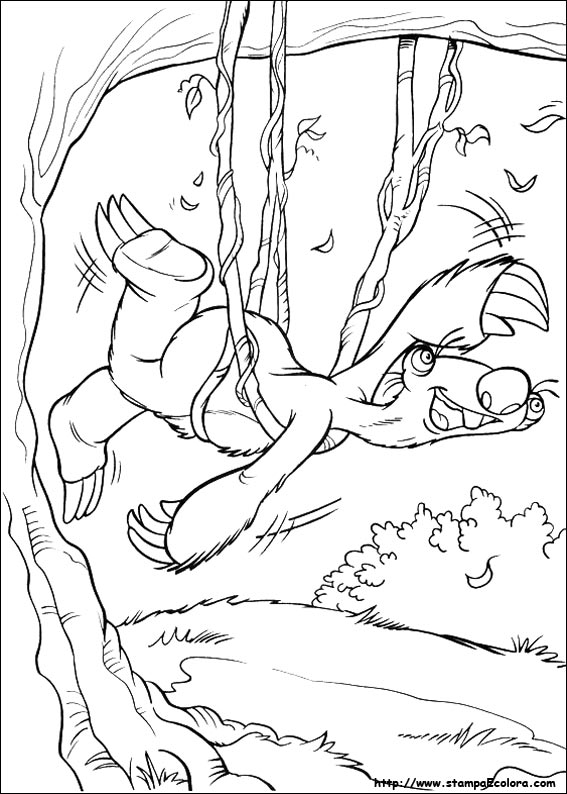 Disegni L'era glaciale