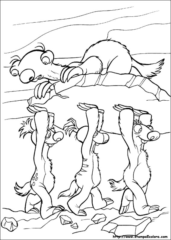 Disegni L'era glaciale