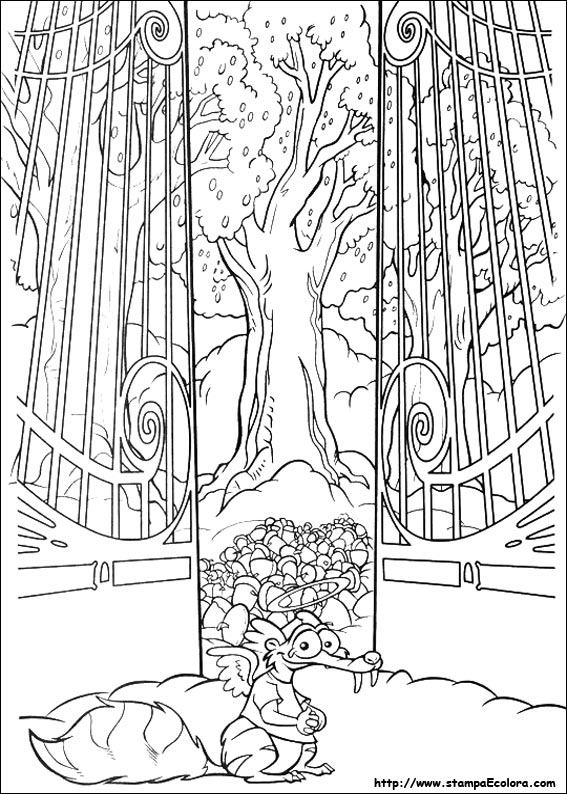 Disegni L'era glaciale
