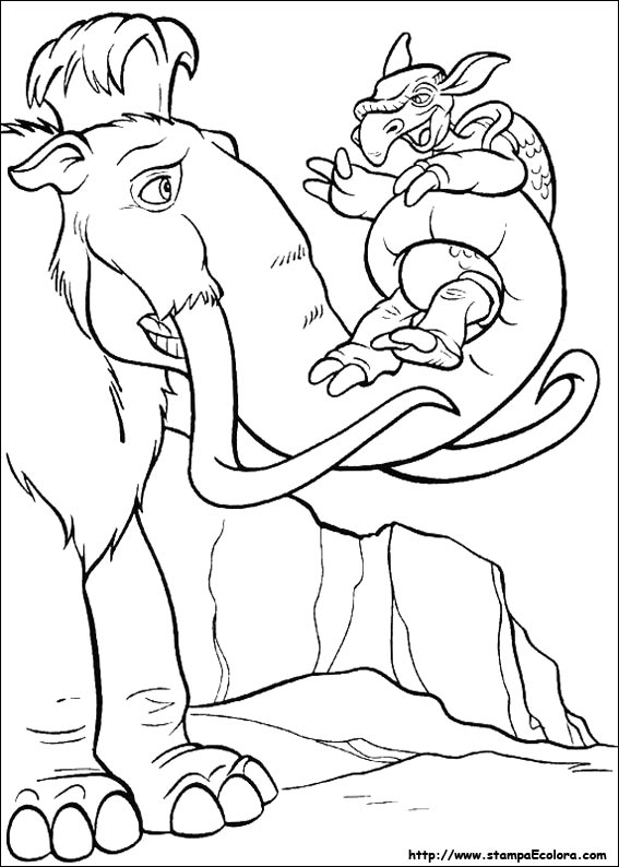 Disegni L'era glaciale
