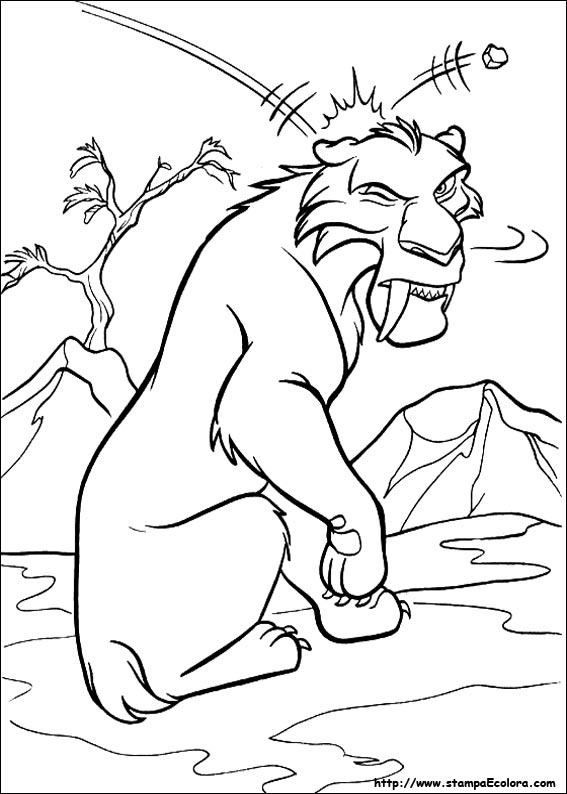 Disegni L'era glaciale