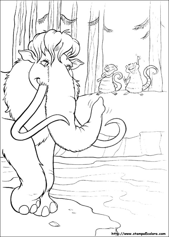 Disegni L'era glaciale