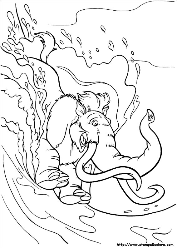 Disegni L'era glaciale
